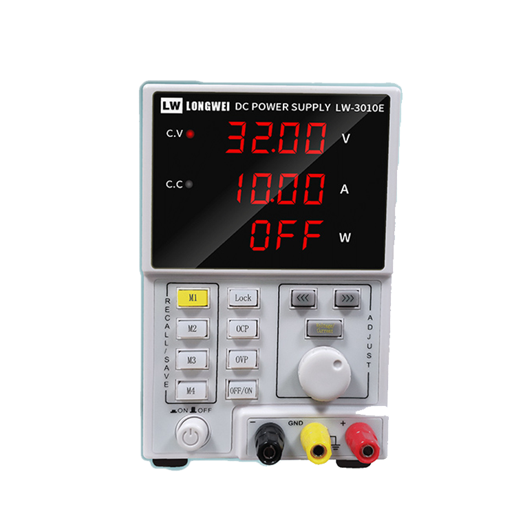 High Precision Dc Power Supply 30V 10A - แหล่งจ่ายไฟฟ้ากระแสตรงแบบปรับค่าได้ ความแม่นยำสูง 30 โวลต์ 10 แอมป์