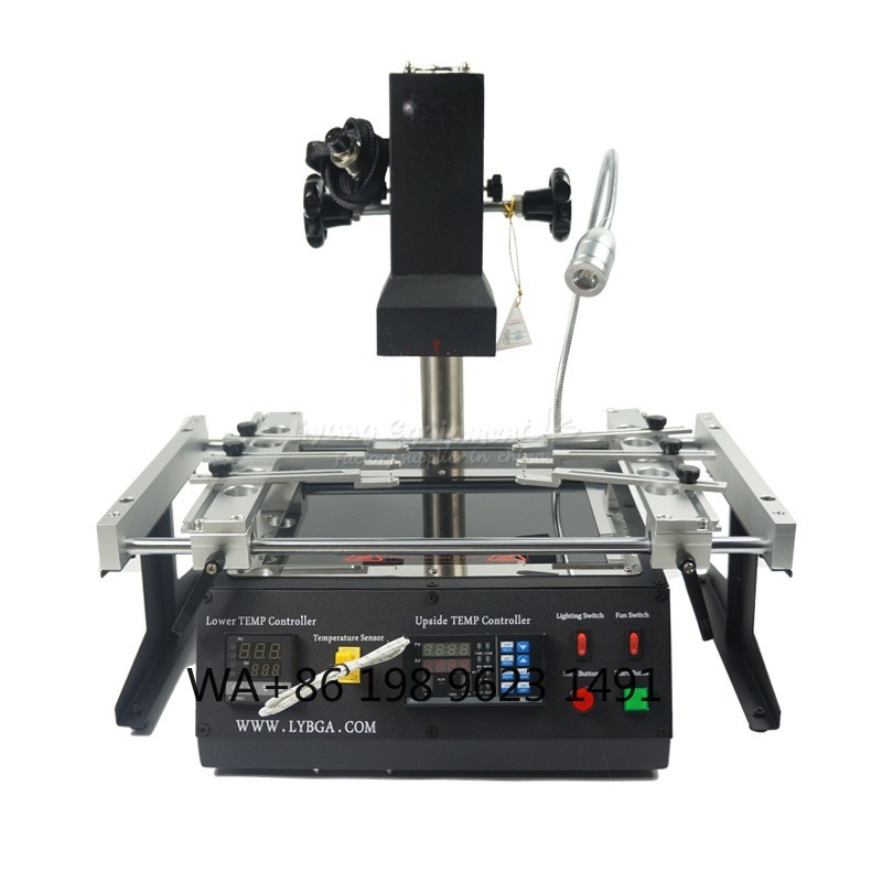 Infrared Bga Rework Station - สถานีรีเวิร์ค BGA อินฟราเรดสองโซน ควบคุมด้วยซอฟต์แวร์ สำหรับซ่อมแซมแผงวงจร PCB