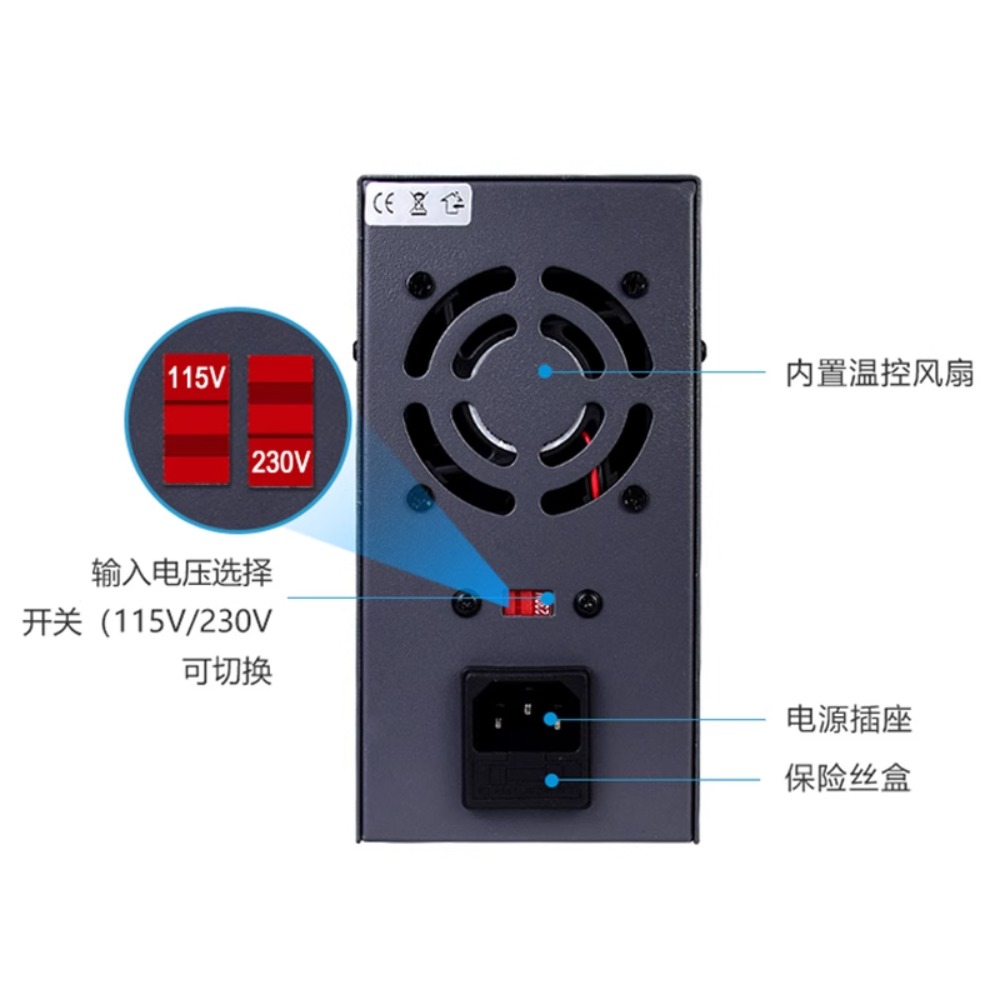 Wanptek โซลิดเทสต์ KPS3010D/KP - High Precision Dc Power Supply 30V 10A บทวิจารณ์และราคา