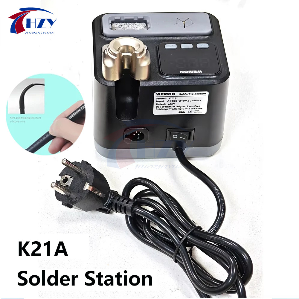 สถานีบัดกรี WEMON K21A T210 10 - C210 Precision Soldering Station บทวิจารณ์และราคา