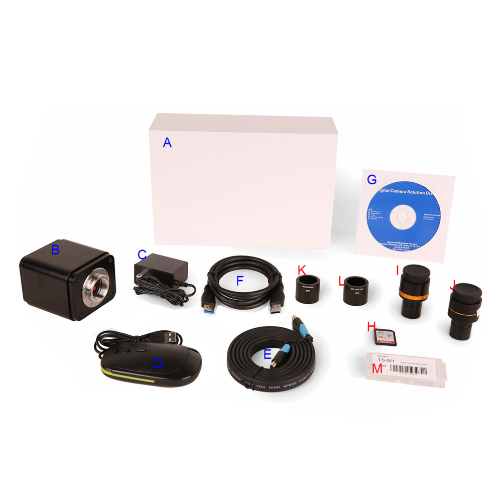 กล้องจุลทรรศน์ดิจิตอล 4K Ultra - 4K Microscope Camera Sony Sensor บทวิจารณ์และราคา