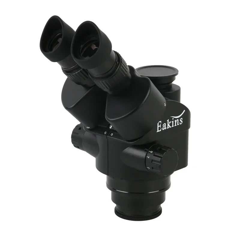 สีดํา 3.5X 90X 7X-45X Simul-FO - Trinocular Stereo Microscope 7X-45X บทวิจารณ์และราคา
