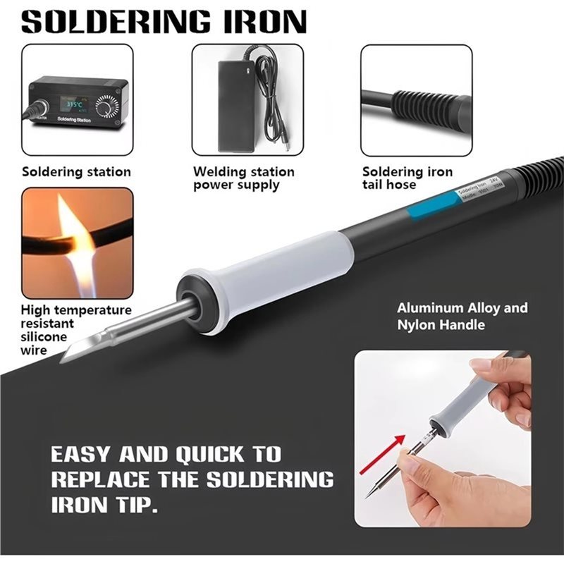 B23B T12 สำหรับซ่อมแซมบ้าน สถา - T12 Soldering Station Oled บทวิจารณ์และราคา