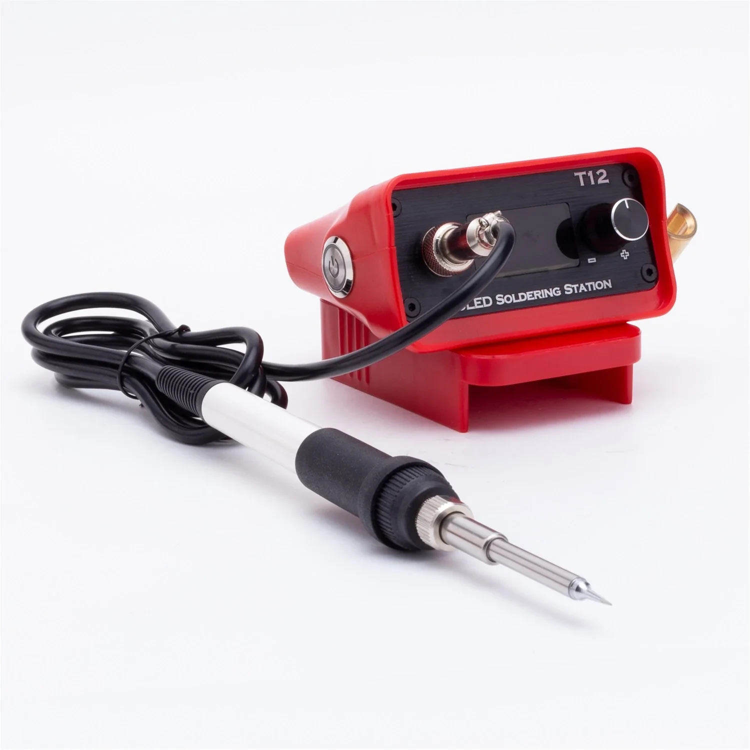 สถานีบัดกรีซ่อมแซม DIY รุ่น T1 - T12 Soldering Station Oled บทวิจารณ์และราคา