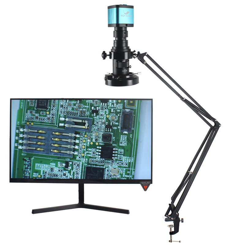กล้องจุลทรรศน์วิดีโออุตสาหกรรม - 4K Microscope Camera Sony Sensor บทวิจารณ์และราคา