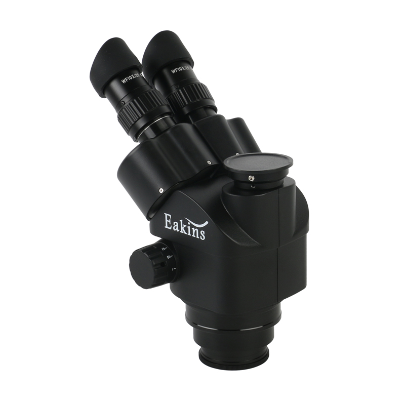 กล้องจุลทรรศน์สเตอริโอแบบซูมต่ - Trinocular Stereo Microscope 7X-45X บทวิจารณ์และราคา