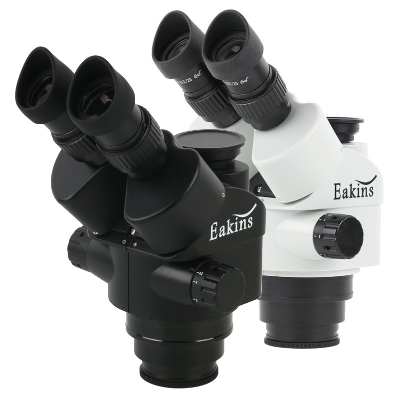 กล้องจุลทรรศน์สเตอริโอแบบซูมต่ - Trinocular Stereo Microscope 7X-45X บทวิจารณ์และราคา
