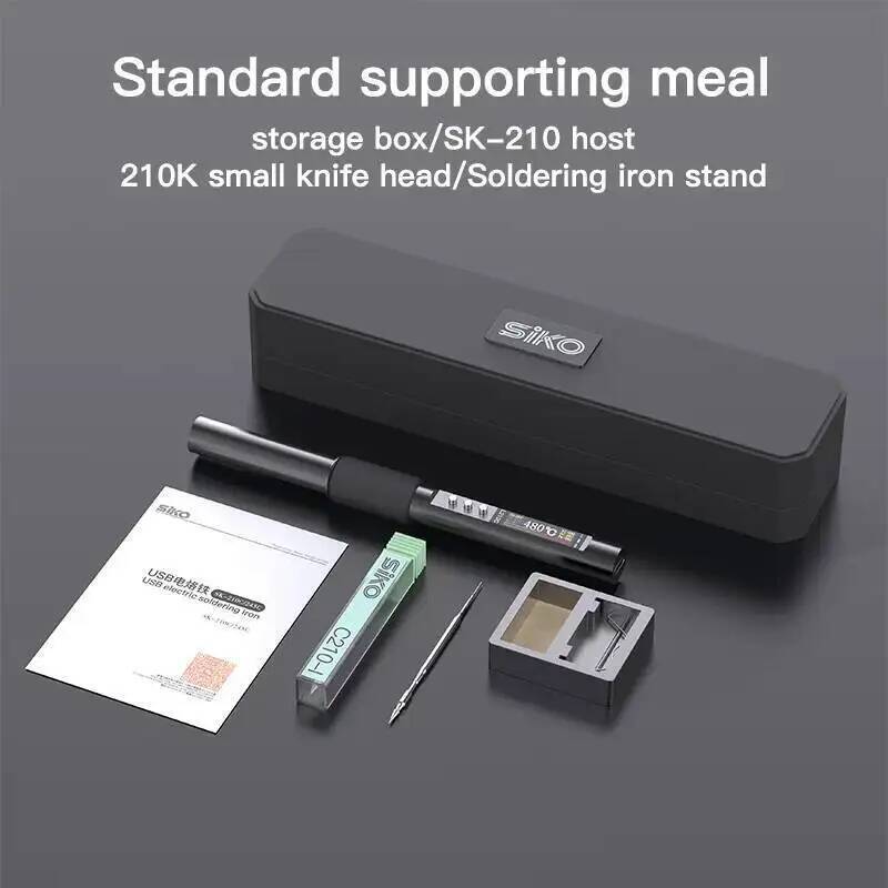 หัวแร้งบัดกรี 100W ร้อนทันทีใน - C210 Precision Soldering Station บทวิจารณ์และราคา